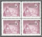 Canada Scott 450 MNH Block